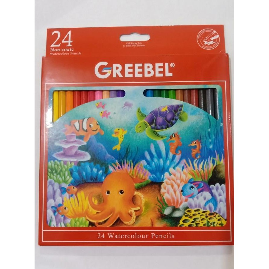 

Sale Pensil Warna Greebel 24 Warna Panjang Watercolour 8024