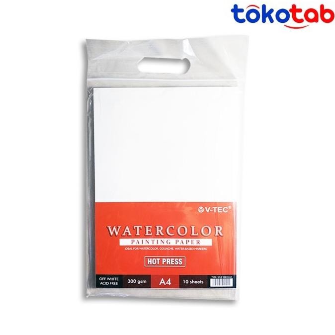 

Sale Ng Studio - V-Tec Hot Press Watercolor Painting Paper 300 Gsm A4 A3