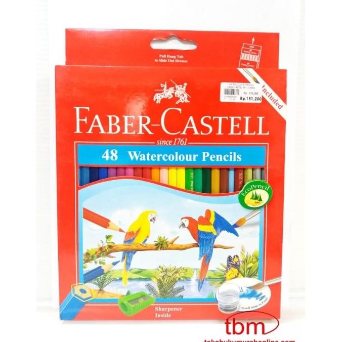 

Sale Faber Castell 48 Watercolour Pencils / Pensil Faber Castell 114468