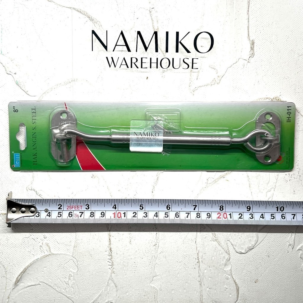 IGM Hak Angin Penahan Jendela Stainless 8 inch