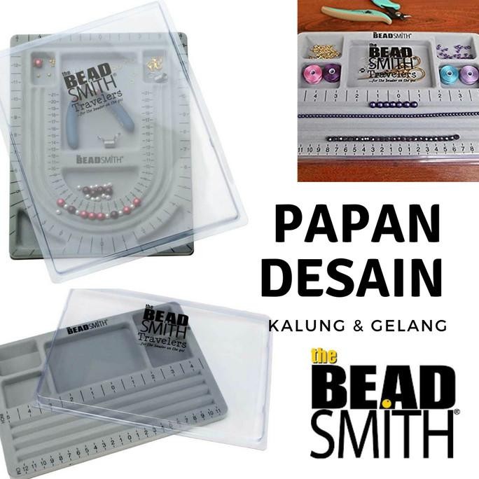 

TERMURAH - Bead board Beadsmith with cover Beadsmith