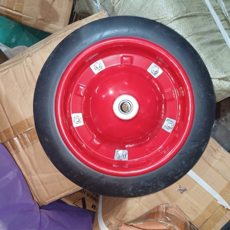 Ban mati Kereta Sorong Gerobak Dorong Pasir Wheel Barrow Tyre
