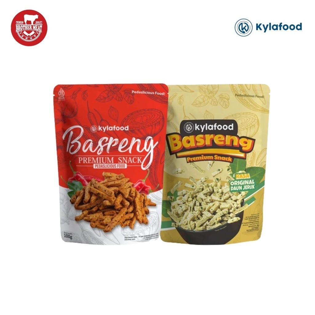 

Kylafood Basreng Original / Pedas 80gr - Brothermeatshop