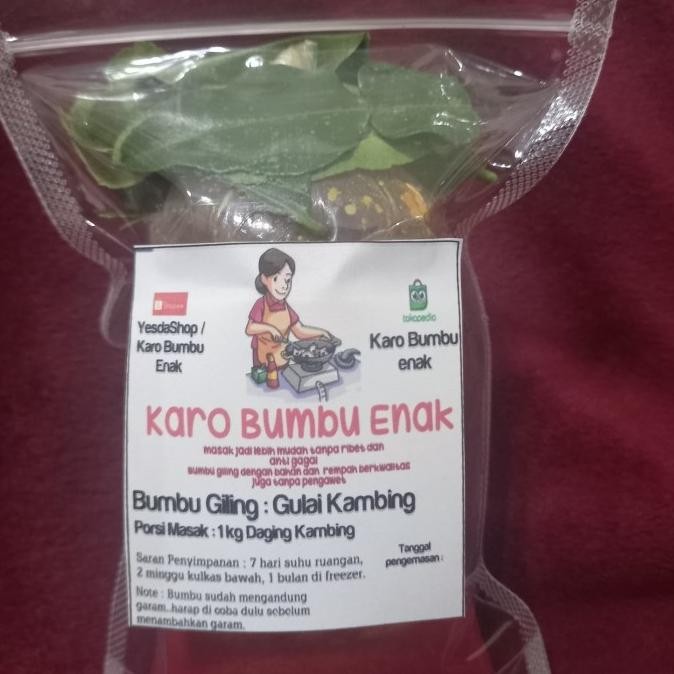 

Bumbu gulai kambing / Bumbu gule kambing HT