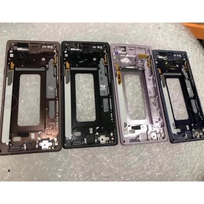 Frame Bezel Dudukan Lcd Tulang Tengah Samsung Galaxy Note 9 Original Masih Tersedia