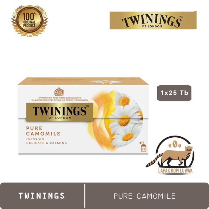 

Best Seller Twinings Tea Varian Pure Camomile Infusion