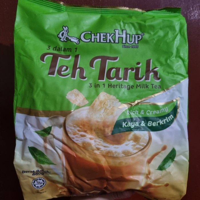 

Ready Stock Chekhup 3In1 Heritage Milk Tea Chek Hup 3 In 1 Teh Tarik