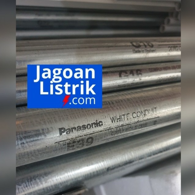 Pipa Conduit E39 Panasonic Steel Pipe Besi E-39 1 1/2 Inch 1 1/2"