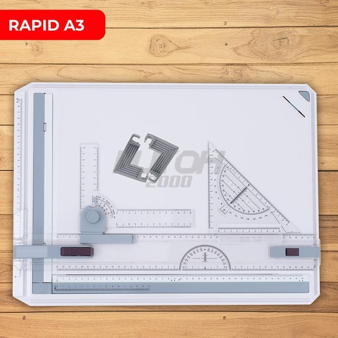 

BEBAS ONGKIR - Rotring drawing board A3 meja gambar A3 - Original Jerman