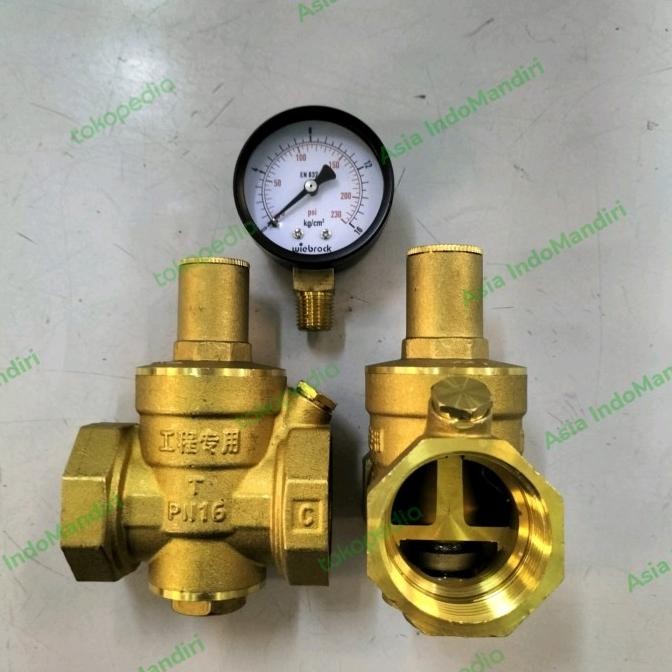 PRV Pressure Reducing Valve Drat 2" inch / PRV Kuningan