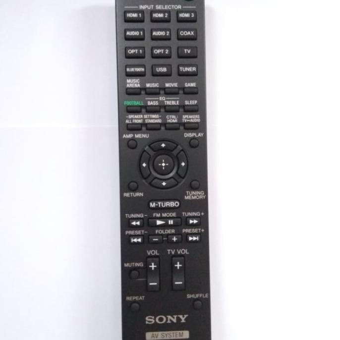 REMOT/REMOTE SONY DVD HOME THEATER/ COMPO RM-AAU202 ORI/ORIGINAL/ASLI
