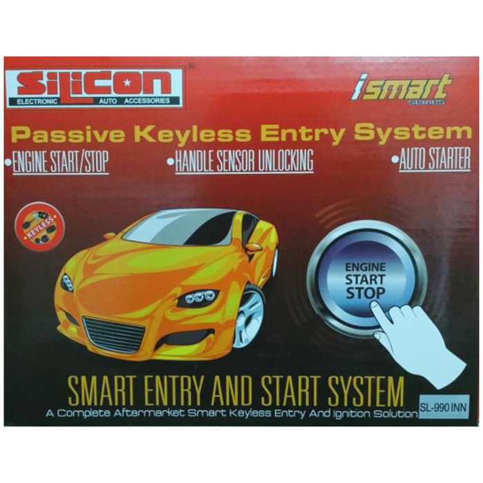 Kunci Ismart Alarm Mobil Pintar Silicon Khusus Toyota Smart Keyless Entry