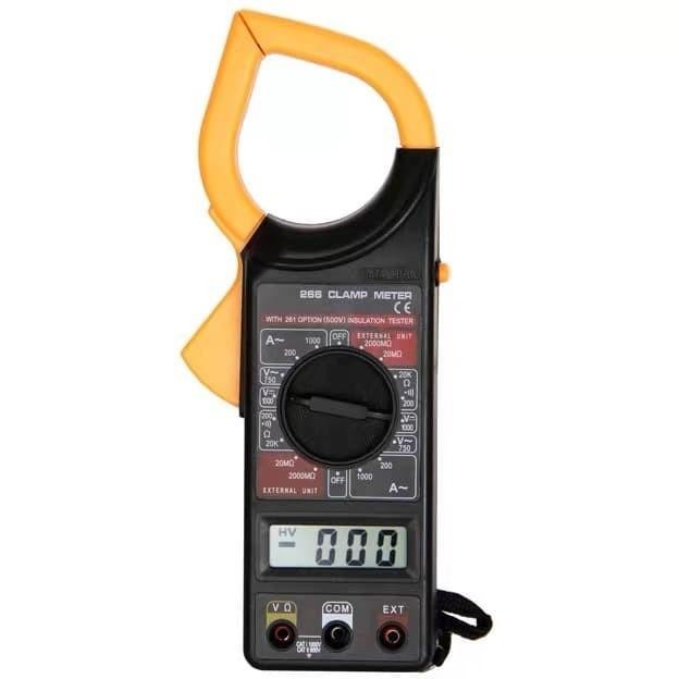 Tang Ampere Digital Dt266 Clamp Meter Dt 266 Amper Multimeter