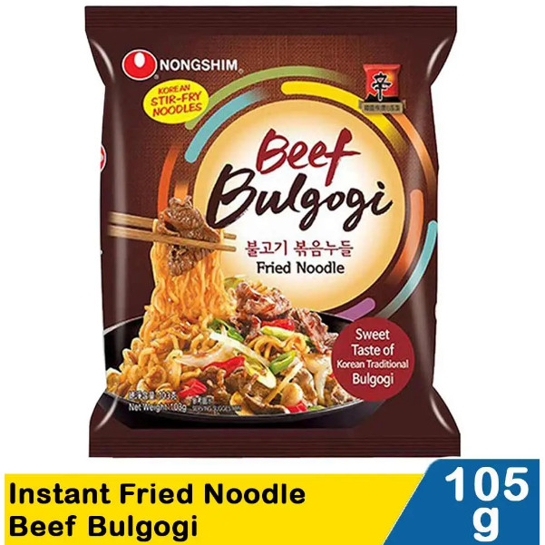 

Mie Korea Nongshim Beef Bulgogi Original Asli