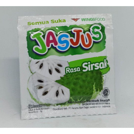 

Jasjus Sirsak 1 Renceng Isi 10 Original Asli