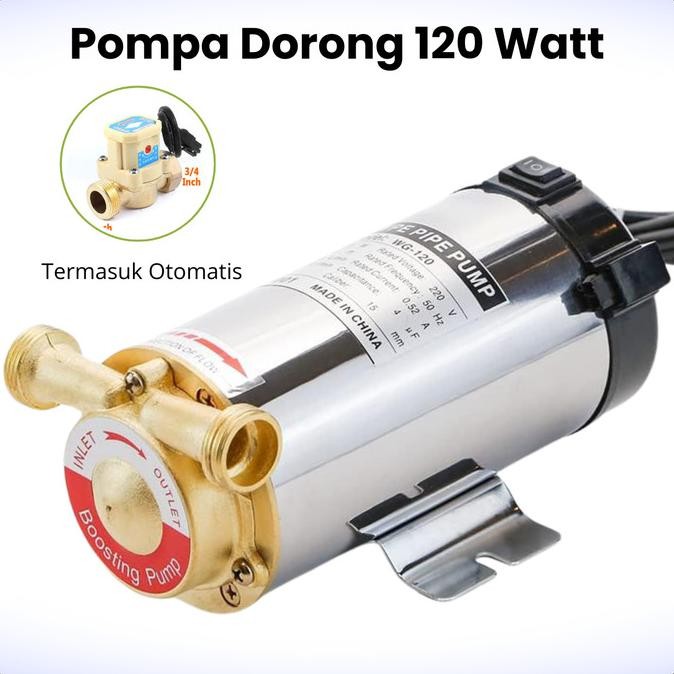 Pompa booster pump mesin pompa dorong otomatis pompa Water Heater [terbaik]
