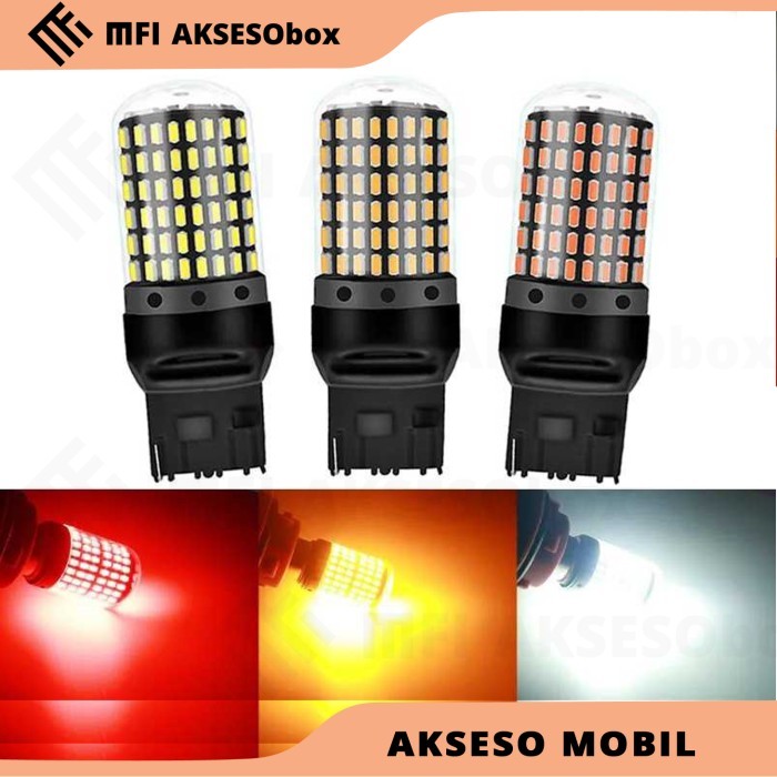 Bohlam Lampu Rem Stoplam Innova Reborn Led T20 7443 Rem Kafolee 1 Pcs