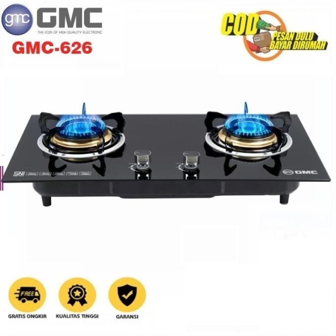 Kompor Gas Kaca Tanam 2 Tungku Eco Cook EC2-21-Black Edition