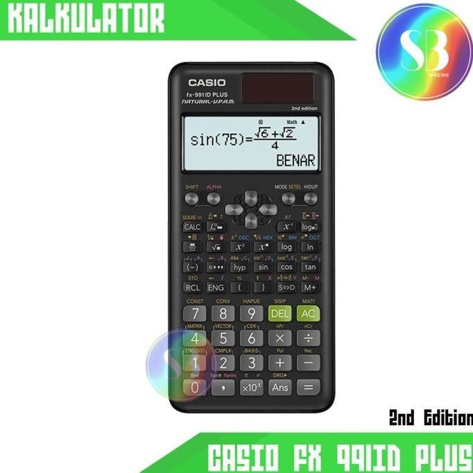 

Kalkulator CASIO FX-991 ID Plus Asli dan Bergaransi