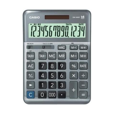 

TERBARU - kalkulator CASIO DM 1400F -Casio Calculator DM 1400 F
