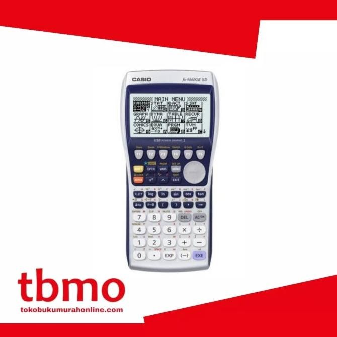 

BEBAS ONGKIR - TBMO KALKULATOR SCIENTIFIC CASIO FX-9860GII SD / KALKULATOR MATEMATIKA