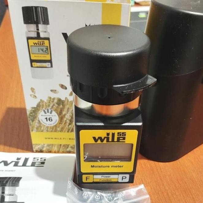 WILE 55 Grain Moisture Meter (orinal Finland) ukur kadar air biji