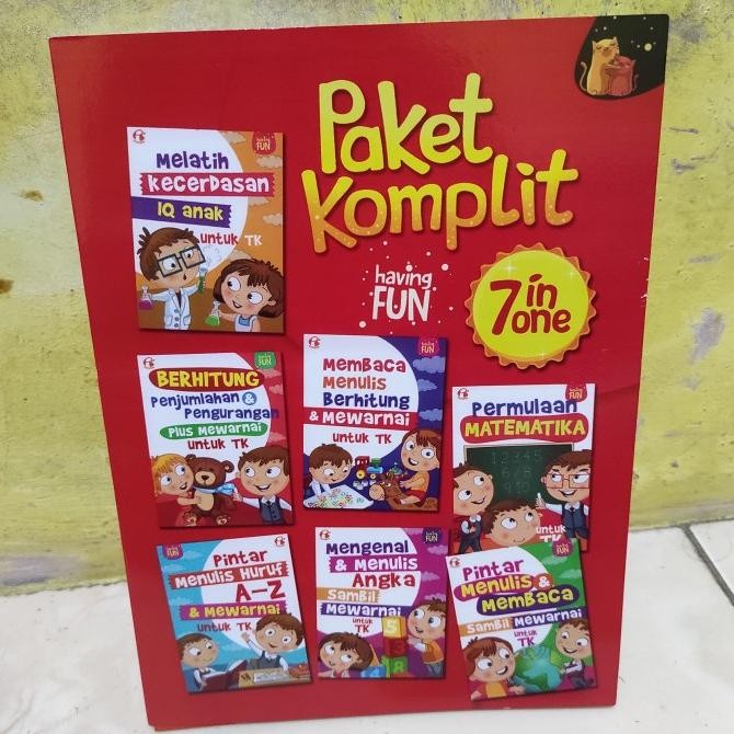 

LIMITEDEDITION Buku Paket komplit Tk & Paud 7 in one (7 buku)