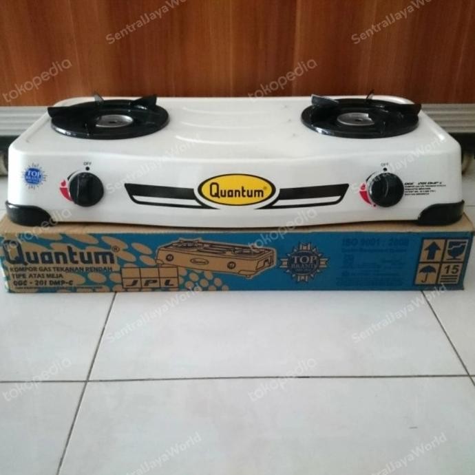 Kompor Gas Quantum QGC-201 DMP-C kompor 2 tungku