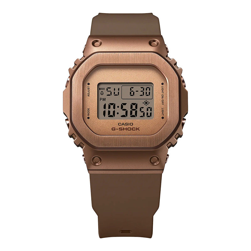 [RAMADHAN SALE] Jam Tangan Unisex Casio G-Shock GM-S5600BR-5DR Bronze Glow Digital Dial Bronze Resin