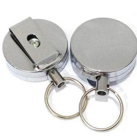 Terlaris Yoyo roll tali kawat baja ID Card Stainless Steel Polos High Quality SALE