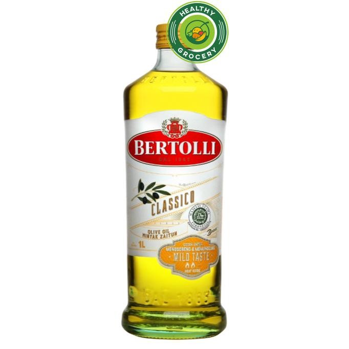 

Bertolli Olive Oil Classico 1Liter / Minyak Zaitun Original Dan Terpercaya