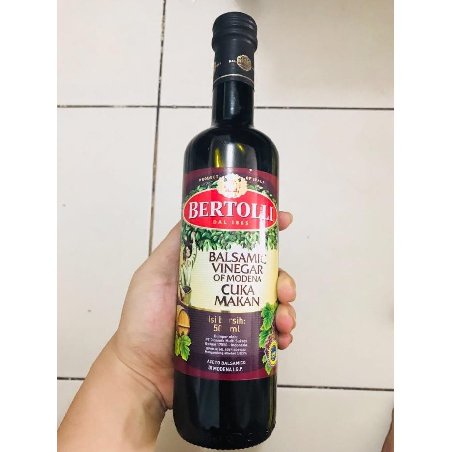 

Bertolli Balsamic Vinegar Of Modena (Cuka Makan) Original Dan Terpercaya