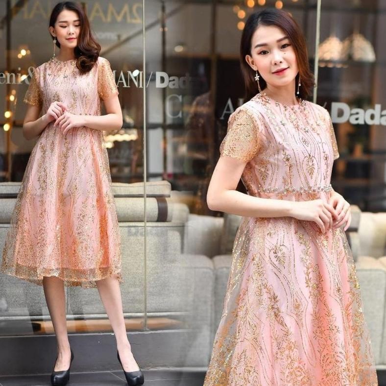 BVF DRESS NATAL TERLARIS / DRESS PESTA / DRESS WANITA KEKINIAN 2021 / DRESS KOREA / DRESS GEREJA / D