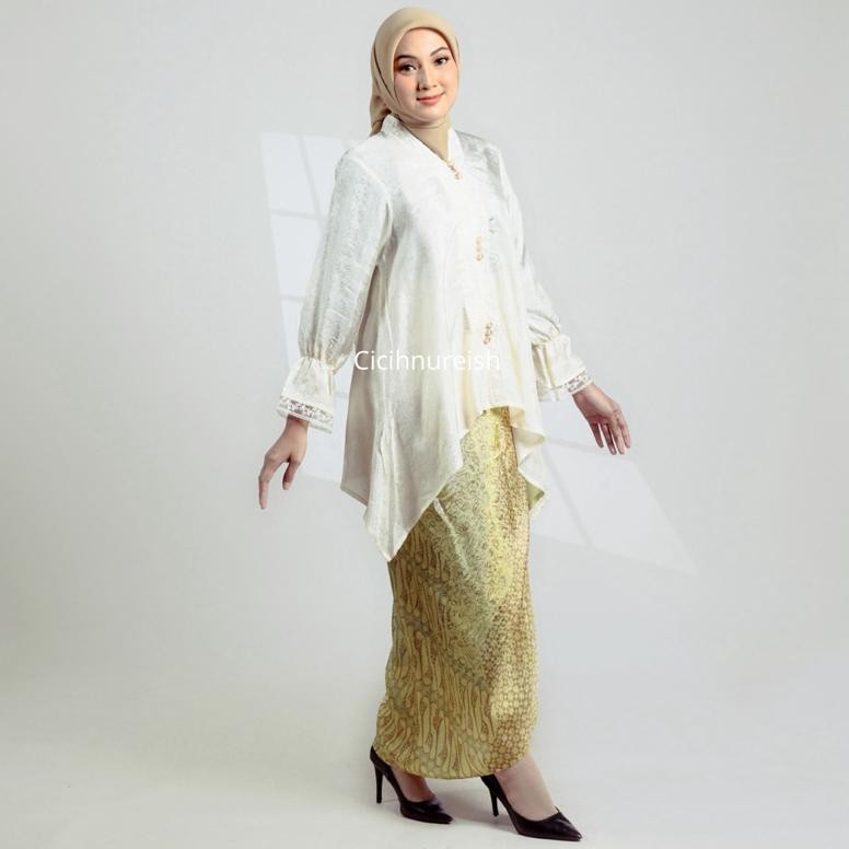 gior aini kebaya viscose, setelan batik viscose