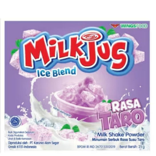 

Milkjus Taro 1 Renceng Isi 5 Original 100%