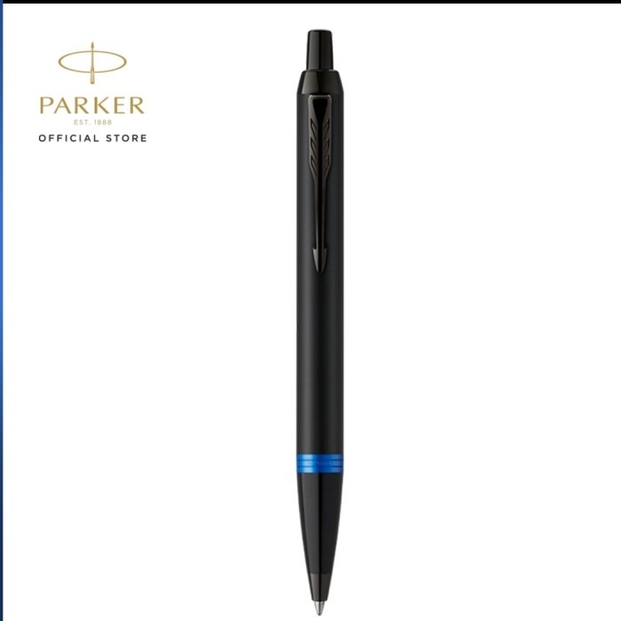 

Pen Parker IM Marine Blue Ring Black Trim Ballpoint