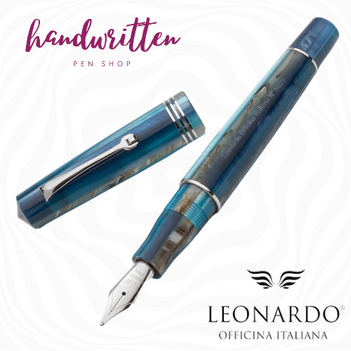 

LEONARDO OFFICINA ITALIANA Momento Zero Reg Fountain Pen - Silver Trim