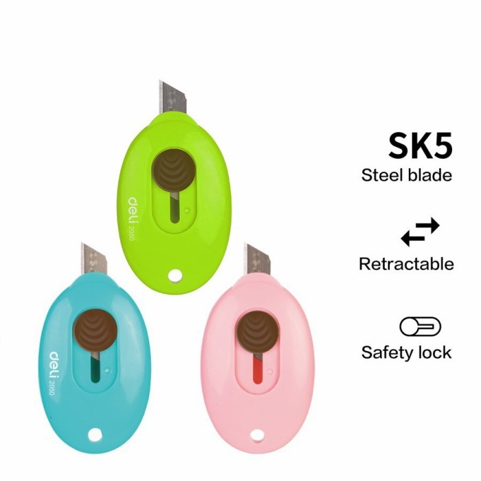 

TERBARU Mini Cutter Steel blade Retractable PROMO!
