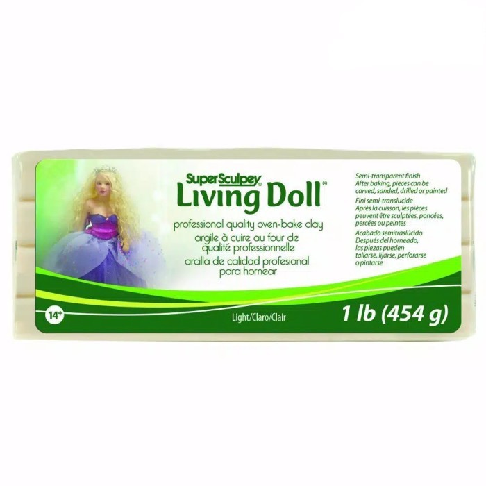 

TERBARU Super Sculpey Living Doll - Modelling Clay PROMO!