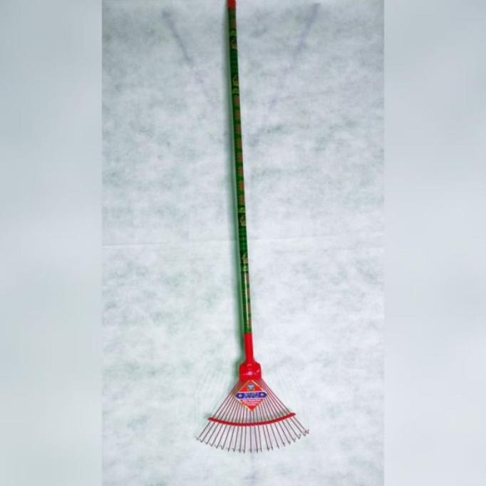 SAPU TAMAN BESI/SAPU GARUK/SAPU CAKAR/SAPU TAMAN DAUN BESAR 100% TD