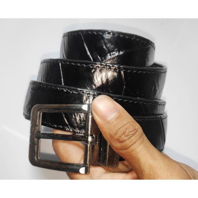 ikat pinggang kulit buaya asli belt Gasper sabuk