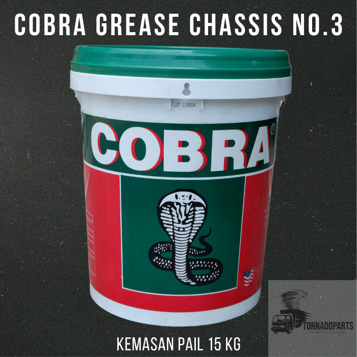 Promo Cobra Chassis Grease Hijau Minyak Gemuk 1 Pail 15 Kg