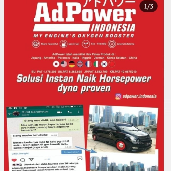 Diskon Adpower Oxygen Booster