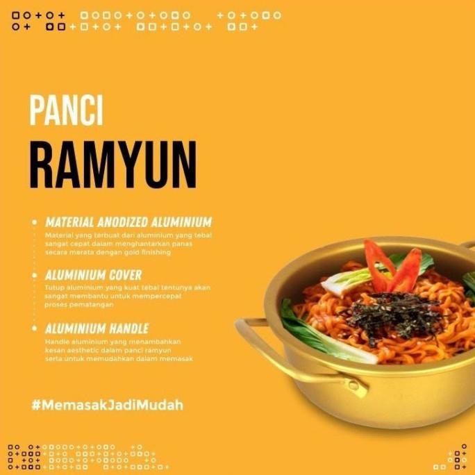 

Terbaru Panci Korea Ramyun 16 Cm Warna Gold Panci Korea / Panci Mie Korea