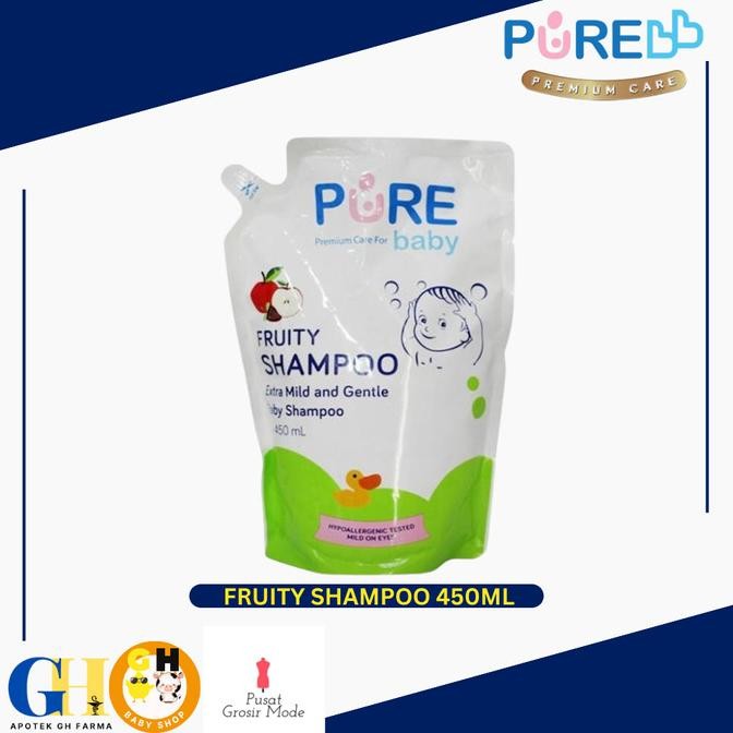 

Terbaru Purebb Shampoo Bayi Frutiy/Freshy Refill 450Ml Pgm