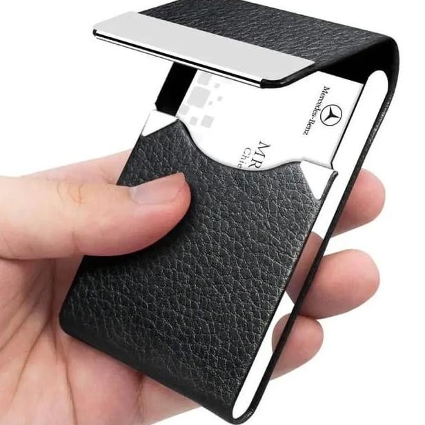 

Diminati Kotak Kartu Nama Kulit Card Case Magnetic Flip Neo