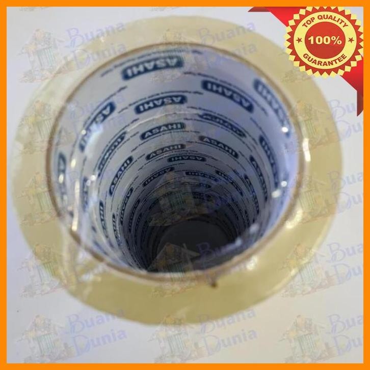 

(BUAN) LAKBAN BENING ASAHI 48MM | LAKBAN TRANPARAN BESAR | OPP PACKING TAPE