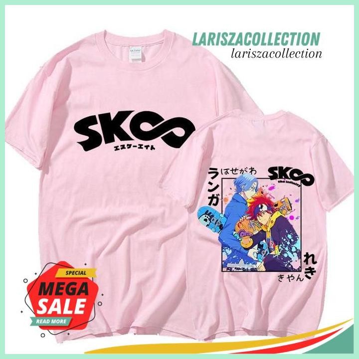 KAOS PREMIUM  SK8 THE INFINITY JAPANESE ANIME T SHIRT KUALITAS TERBAIK BY LARISZA COLLECTION 
