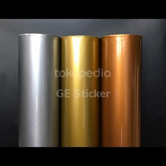 

Sale Sticker Oracal 651 Glossy / Matte (50Cm X 126Cm) Gold/Silver/Copper