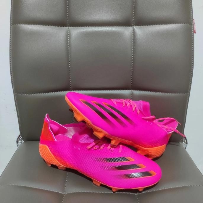 Sepatu Bola Adidas Ghosted X1 Pink Black Fg - Sepatu Soccer Adidas X SUM